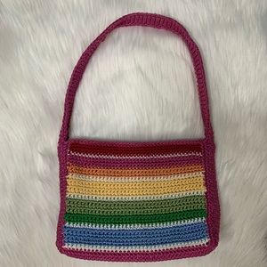 🌸The Sak Rainbow 🌈 Crocheted Purse Handbag
